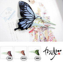 color butterfly 나비 실루엣 비녀 (일본 비녀,카미카자리,칸자시)